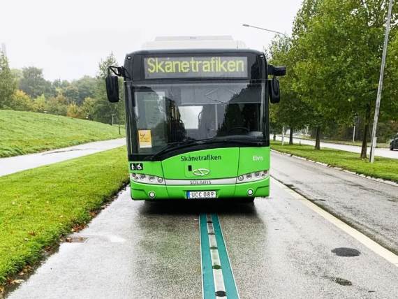 Električni autobus, elektirfikovani put