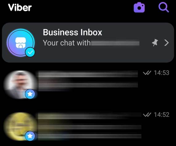 Viber Plus zvezdica