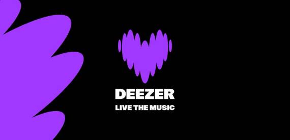 Deezer novi logo ljubičasto srce
