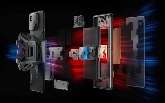 ASUS ROG Phone 8 serija čipset i hlađenje