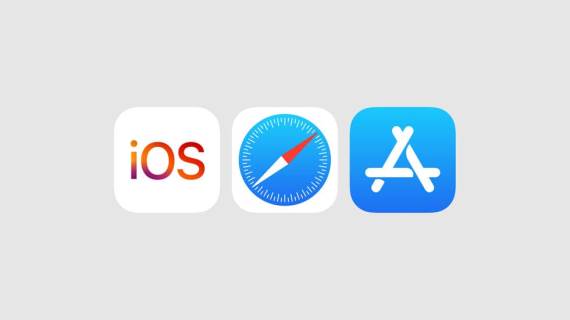 Apple iOS, Safari i App Store