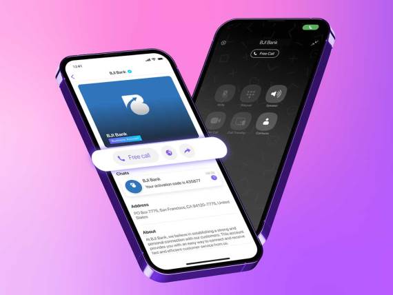 Viber poslovni pozivi ilustracija