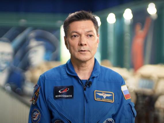 Oleg Kononenko _ ruski kosmonaut _ rekorder u Svemiru - Foto YouTube Roscosmos TV.jpg