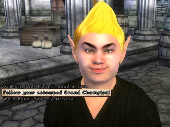 NPC iz igre Oblivion