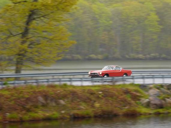 Volvo P1800S na putu