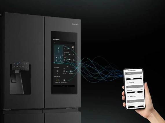 Hisense frižider sa ekranom RQ760N4IFE aplikacija