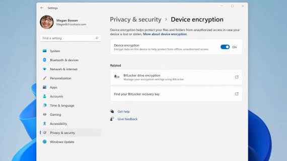 BitLocker Control Panel