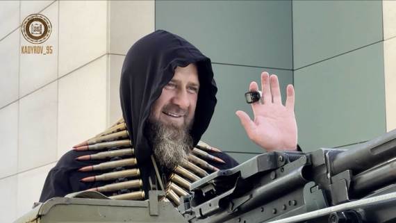 Ramzan Kadirov mitraljez