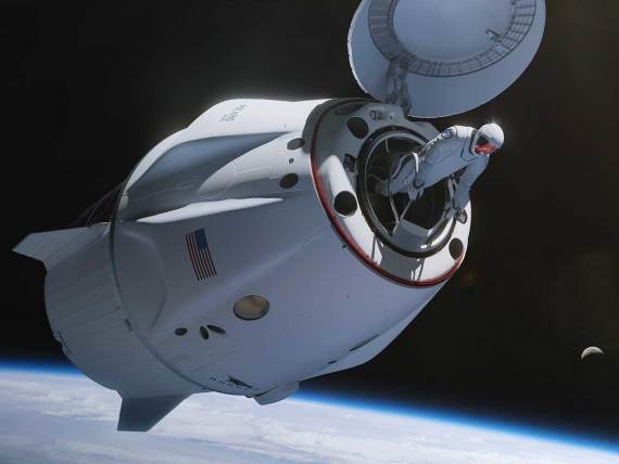 Polaris Dawn misija render