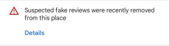 Google Mape upozorenje o lažnim recenzijama