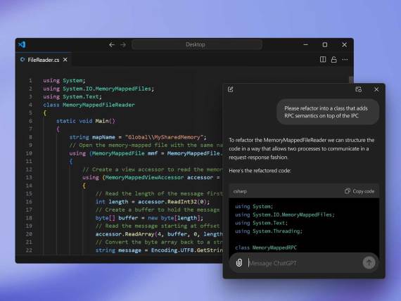 ChatGPT aplikacija za Windows