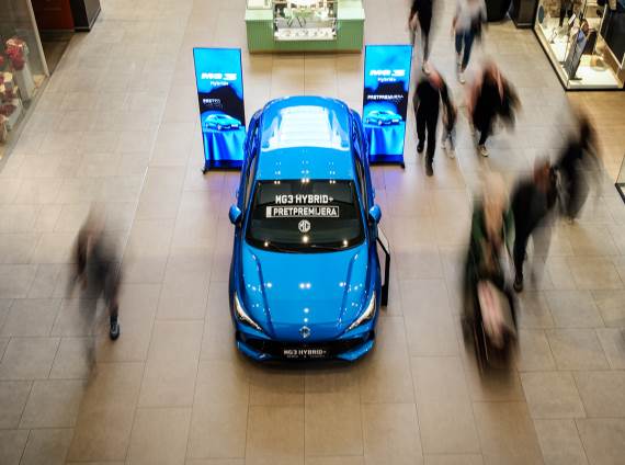 MG3 Hybrid pretpremijera
