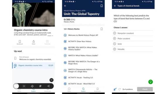 Khan Academy aplikacija _ PrtScr Google TechRadar.jpg