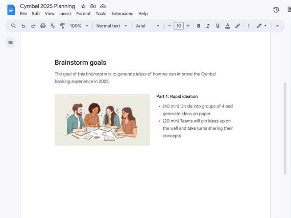 Google Docs Imagen 3