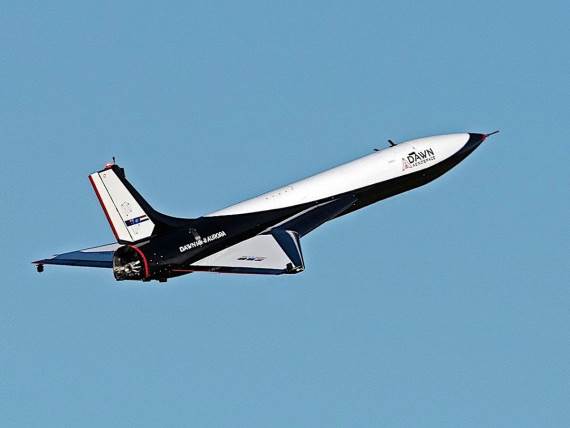 Mk-II Aurora _ avion na raketni pogon _ prvi let _ Foto Dawn Aerospace.jpg