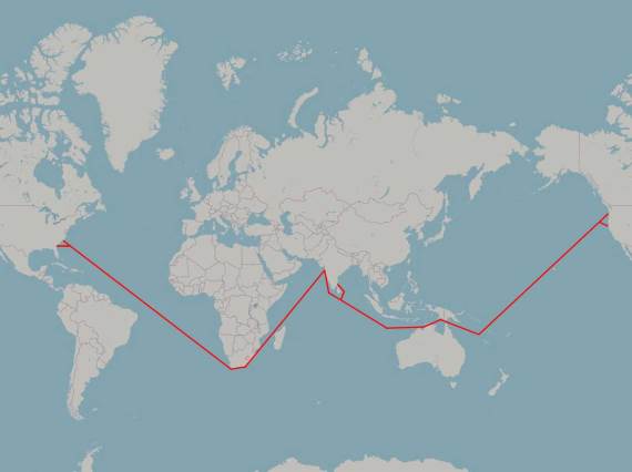 Meta podvodni optički kabl