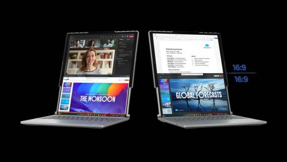 ThinkBook Plus Gen 6 slika odmotan ekran