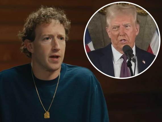 Mark Cukerberg i Donald Tramp