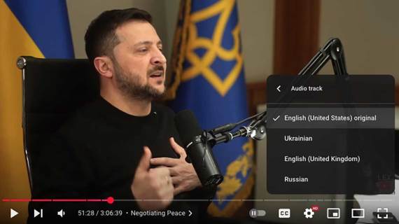 Promena jezika sinhronizacije