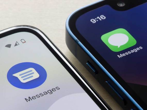 Google Messages i iMessage