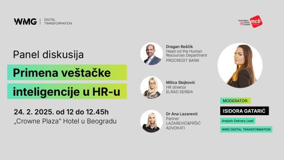 WMG Digital Transformation panel diskusija