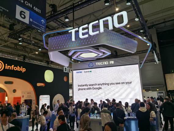TECNO MWC 2025 štand