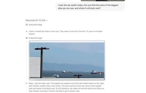 ChatGPT razmišlja o slici
