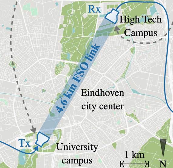 Prenos podataka na 4.7 km