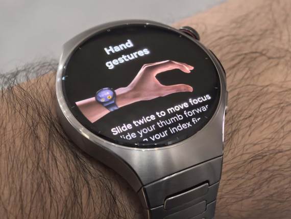 Huawei Watch 5 detekcija pokreta prstiju
