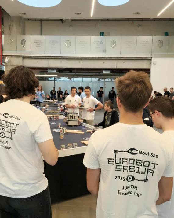 Teslino Jaje srednjoškolci