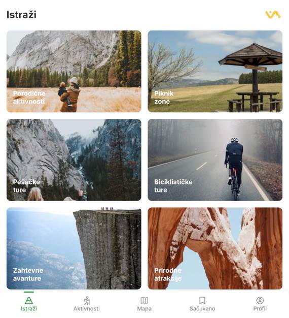 Via Normale početna strana