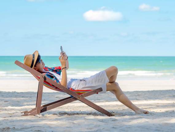 Korišćenje gedžeta na letovanju