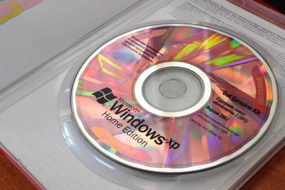 CD instalacija Windows XP