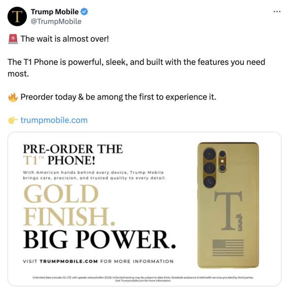 T1 Phone lažna slika