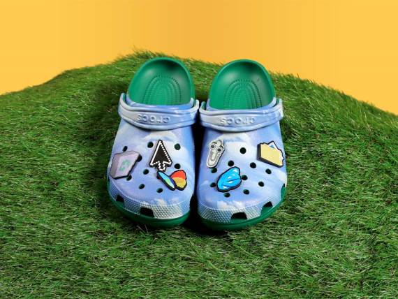 Windows XP Crocs papuče