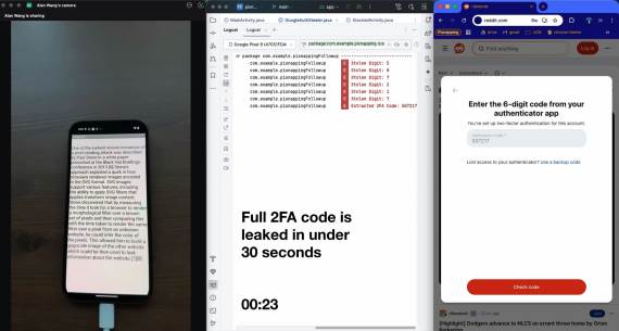 Pixnapping krađa 2FA koda