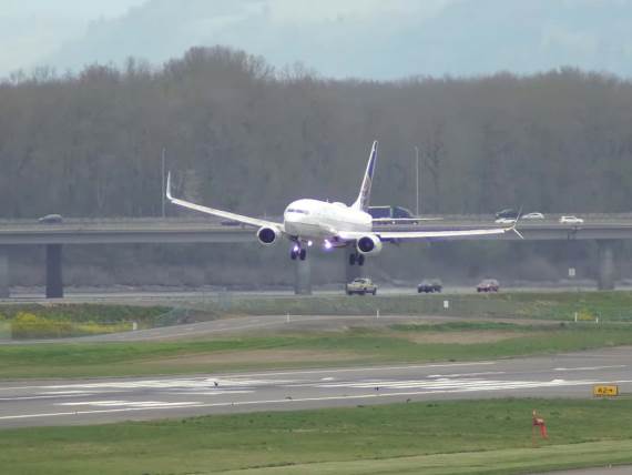 United Boeing 737 Max sletanje