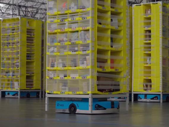Amazon roboti dostavljači