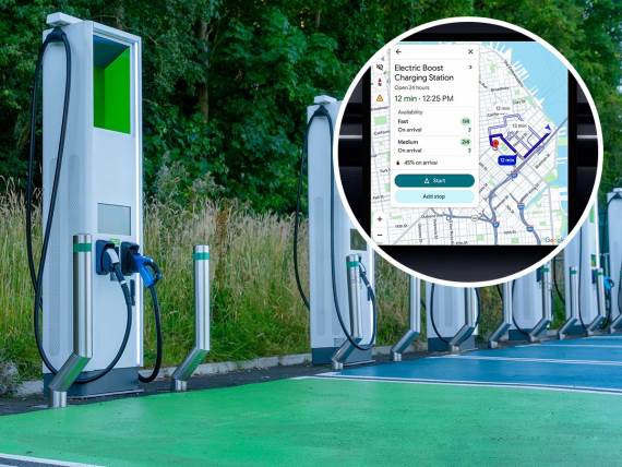 Google Maps predviđanje dostupnosti punjača