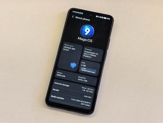 HONOR 400 Smart softver i performanse