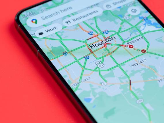 Hjuston lociranje na mapi