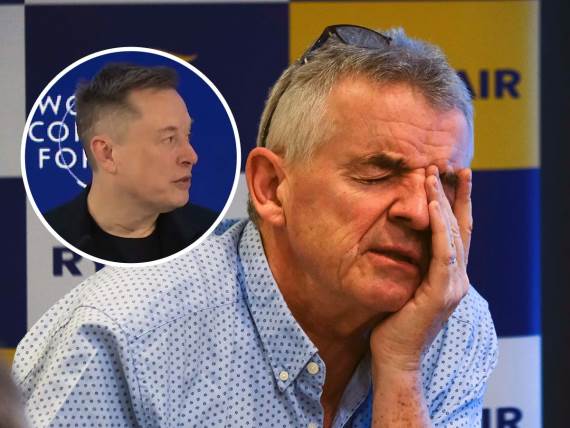 Ilon Mask i Majkl O'Liri