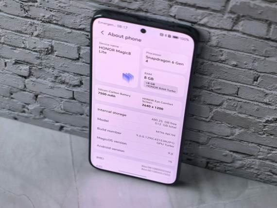 HONOR Magic8 Lite MagicOS