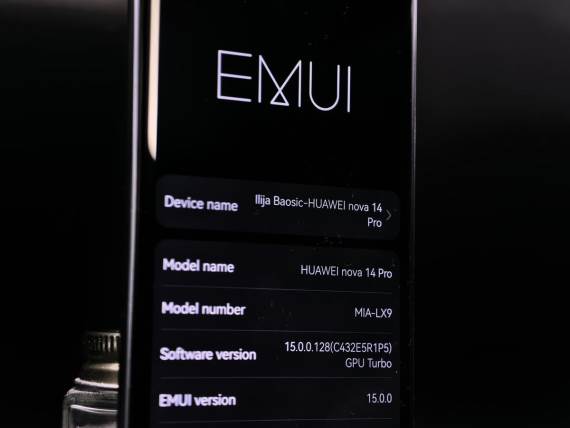 Huawei nova 14 Pro softver