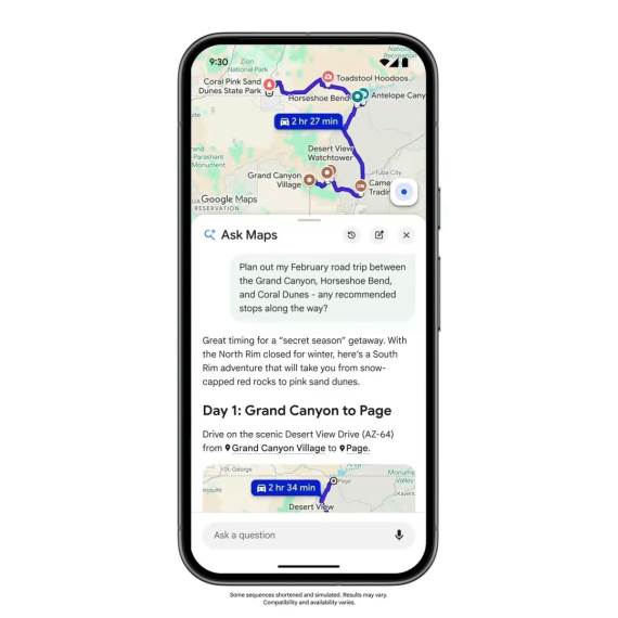 Google Maps Ask Maps nova funkcija