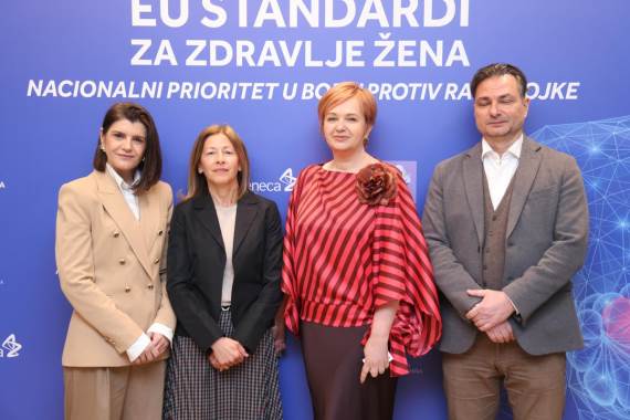 Jelena S. Spasić, moderator i novinar Kurira; Tatjana Lončar-Turukalo, FTN, Univerzitet u Novom Sadu; Vesna Bondžić, predsednica ŽC Milica; Bojan Trkulja, udruženje INOVIA