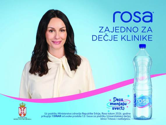 Rosa zajedno za dečje klinike
