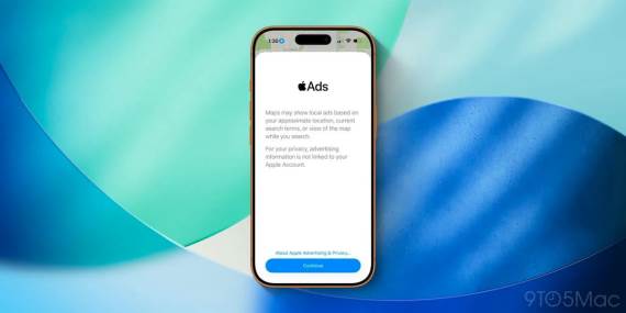Reklame u Apple Maps