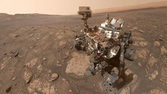 Curiosity rover na Marsu