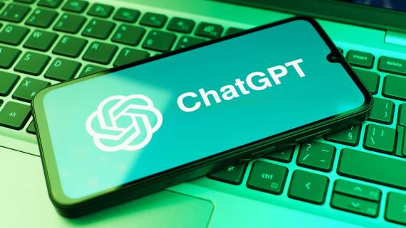 ChatGPT telefon ilustracija